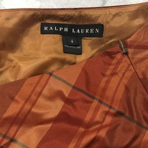 Ralph Lauren Silk Skirt Size 4🍁🍂